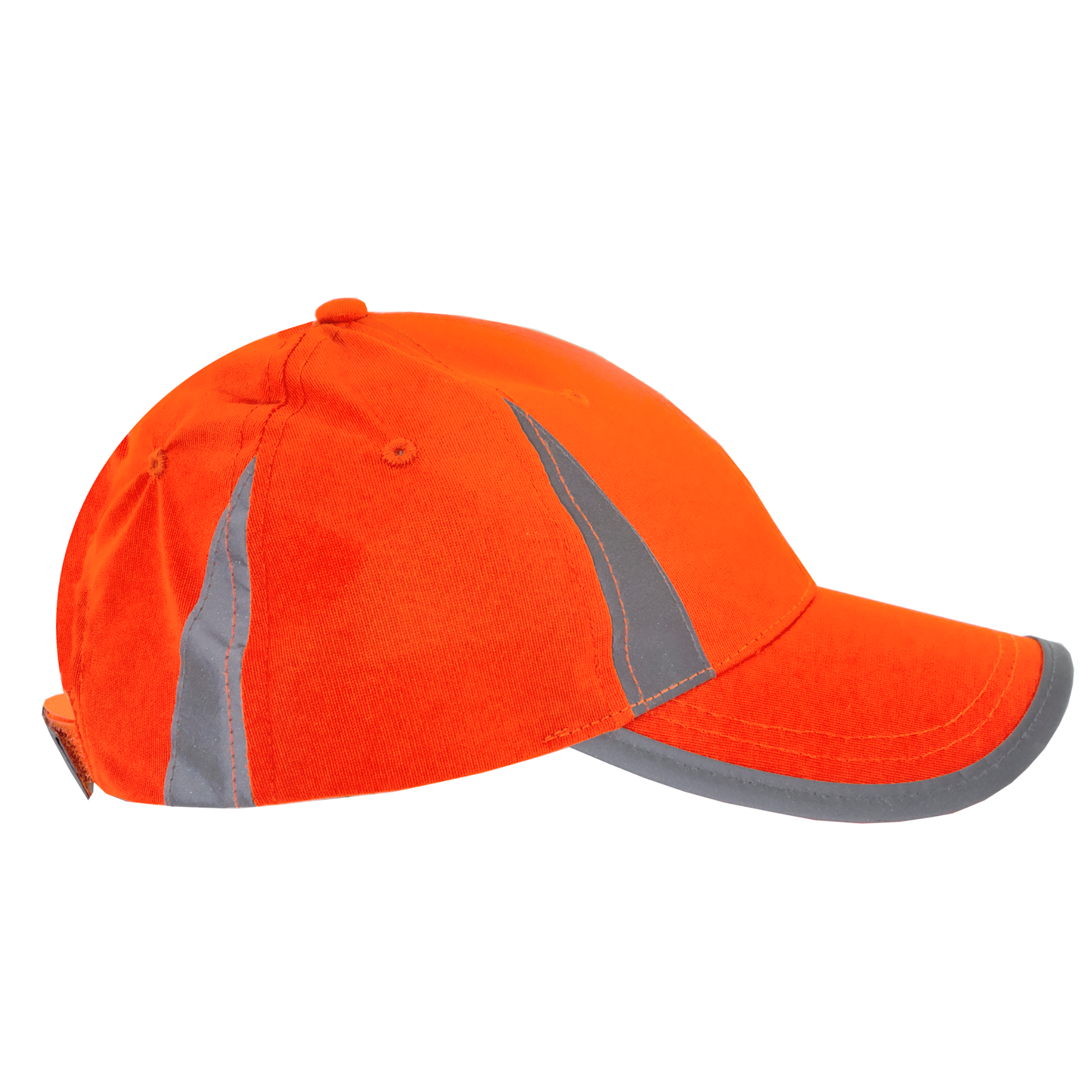 Hi-Vis Safety Cap with Reflective Stripes